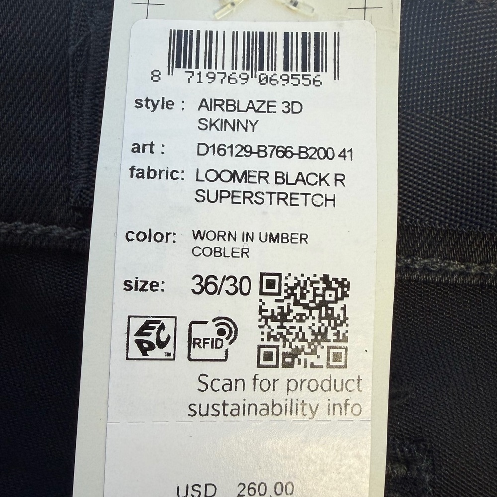 G-Star RAW Airblaze 3D Skinny Jeans in Black